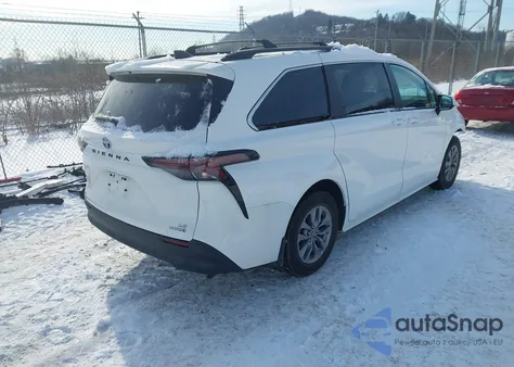 2024 Toyota Sienna Le from USA, damaged, VIN 5TDBSKFC5RS134108